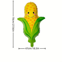 Summer Vegetable Fruit Aluminum Film Balloon Party Decoration