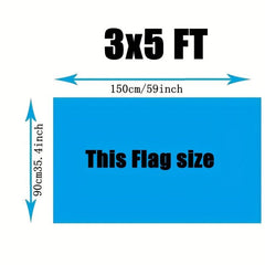 3x5ft Patriotic Flag Set for Independence Celebrations