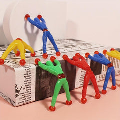 10pcs Wall Climbers Sticky Climbing Toys
