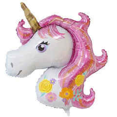 3pcs Unicorn Foil Balloon Rainbow Party Supplies Birthday Decor