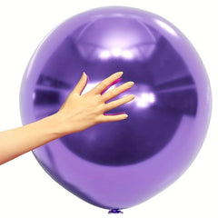 5pcs Metallic Balloons & 45 Latex Balloons for Celebrations