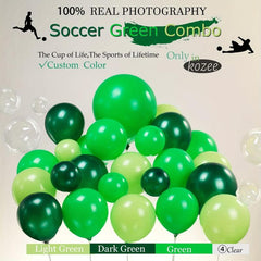 Football Balloon Wreath Arch Set - 110 Pieces