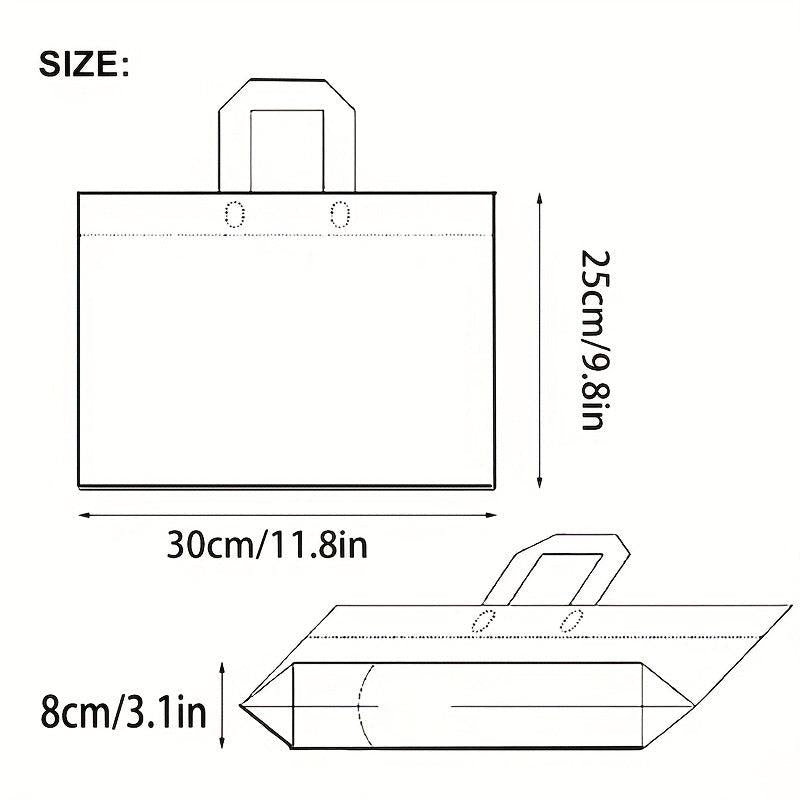5pcs Flower Print Gift Bags Thank You Bags for Parties Summer B
