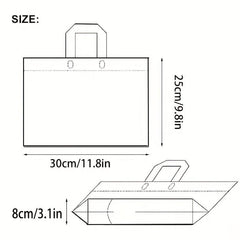 5pcs Flower Print Gift Bags Thank You Bags for Parties Summer B