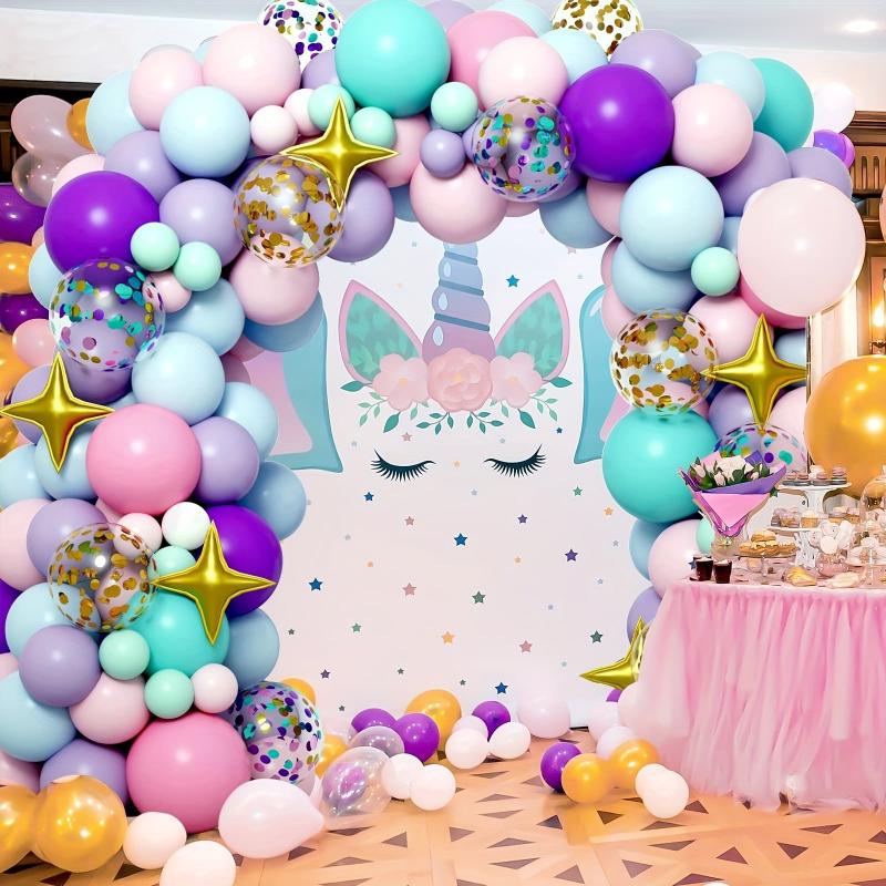Unicorn Balloons Arch Garland Kit - Unicorn Birthday Party Decorations