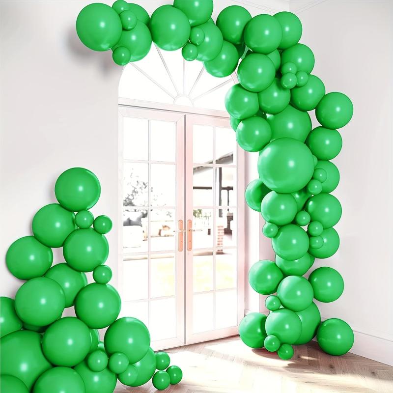 50pcs Green Latex Balloons 12 Garland Kit for Green Theme Party