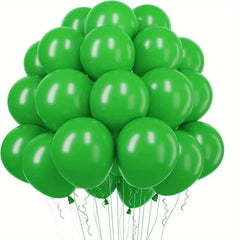 50pcs Green Latex Balloons 12 Garland Kit for Green Theme Party