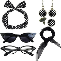 1950s Women's Accessories Set