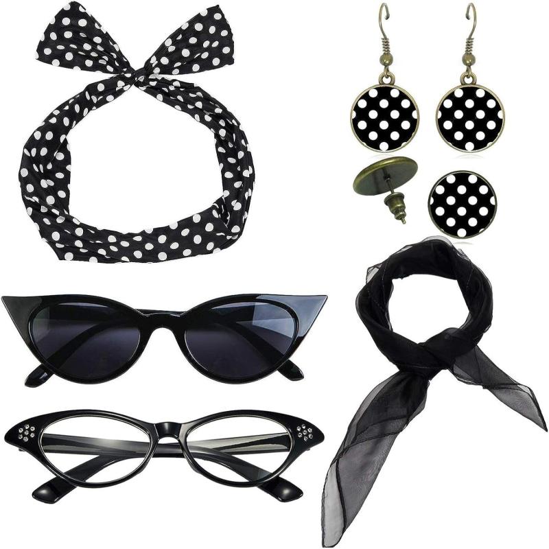 1950s Women's Accessories Set