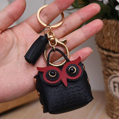 Owl Coin Purse Key Chain Small Pendant Purse Handbag Wallet