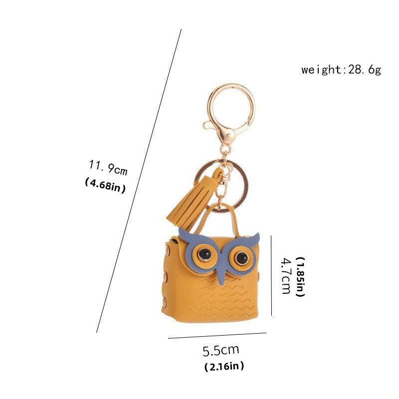 Owl Coin Purse Key Chain Small Pendant Purse Handbag Wallet