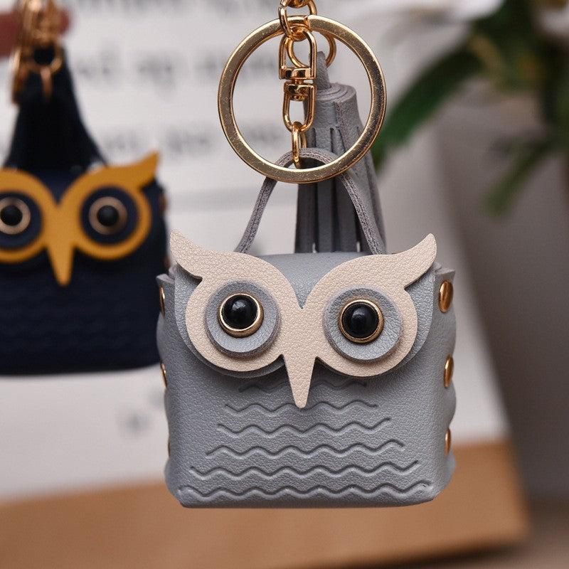 Owl Coin Purse Key Chain Small Pendant Purse Handbag Wallet