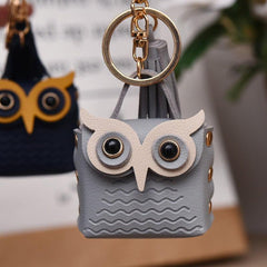 Owl Coin Purse Key Chain Small Pendant Purse Handbag Wallet