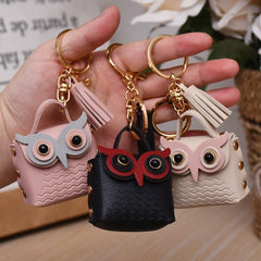 Owl Coin Purse Key Chain Small Pendant Purse Handbag Wallet