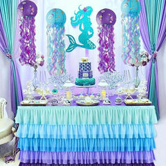 Hanging Jellyfish Lanterns Mermaid Party Supplies Under The Sea Theme Decor