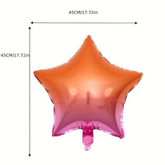 1pc 45 72 Cm Gradient Macaron Balloon Rainbow Party Foil Balloons