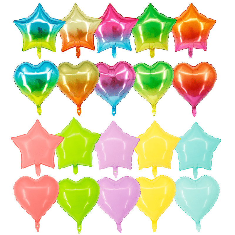 1pc 45 72 Cm Gradient Macaron Balloon Rainbow Party Foil Balloons