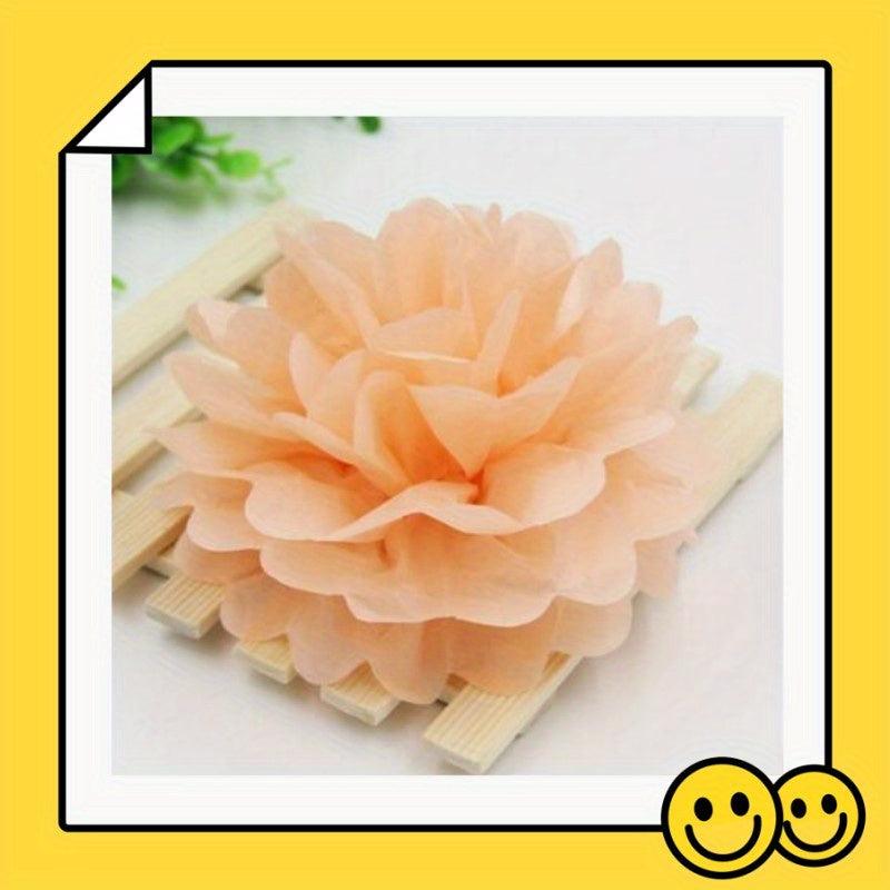 1pc Tissue Pom Poms Party Decoration Wedding Paper Flower Ball Origami