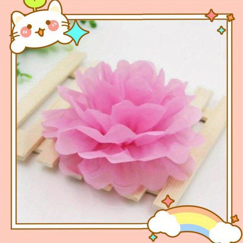 1pc Tissue Pom Poms Party Decoration Wedding Paper Flower Ball Origami