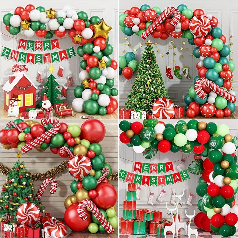 Christmas Balloon Chain Decoration Set
