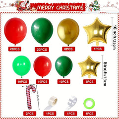 Christmas Balloon Chain Decoration Set