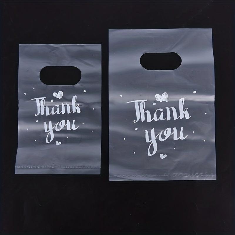 100 Mini Thank You Gift Bags for Weddings and Parties