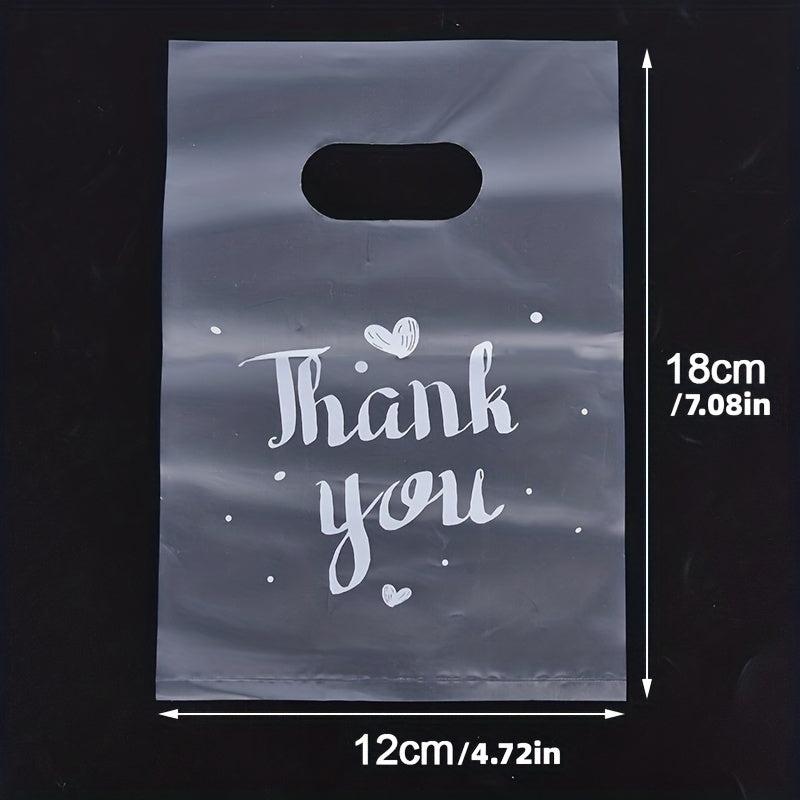 100 Mini Thank You Gift Bags for Weddings and Parties