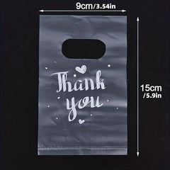100 Mini Thank You Gift Bags for Weddings and Parties