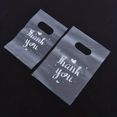 100 Mini Thank You Gift Bags for Weddings and Parties