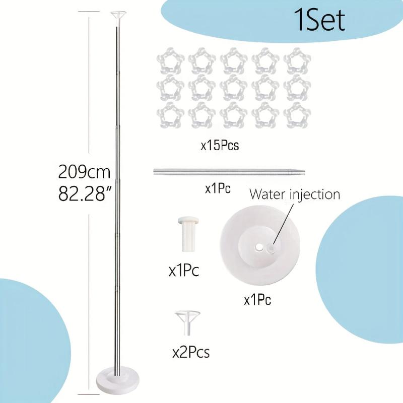 Balloon Stand Kit 9Ft Height Adjustable Holder