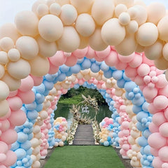 Gender Reveal Balloon Arch Pink & Garland Kit Pastel Party Decoration