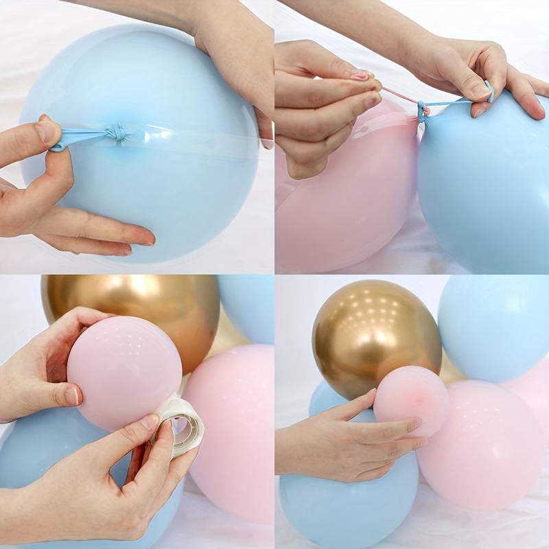Gender Reveal Balloon Arch Pink & Garland Kit Pastel Party Decoration
