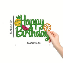 Sparkly Cake Topper Birthday Party Decor Supplies