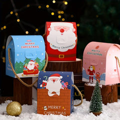 2pcs Christmas Gift Boxes Holiday Party Supplies