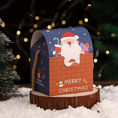 2pcs Christmas Gift Boxes Holiday Party Supplies
