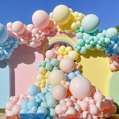 138pcs Candy Balloon Garland Party Decoration