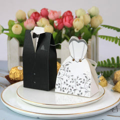 European Style Wedding Candy Box Party Gift Set for Bride and Groom