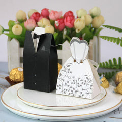 European Style Wedding Candy Box Party Gift Set for Bride and Groom
