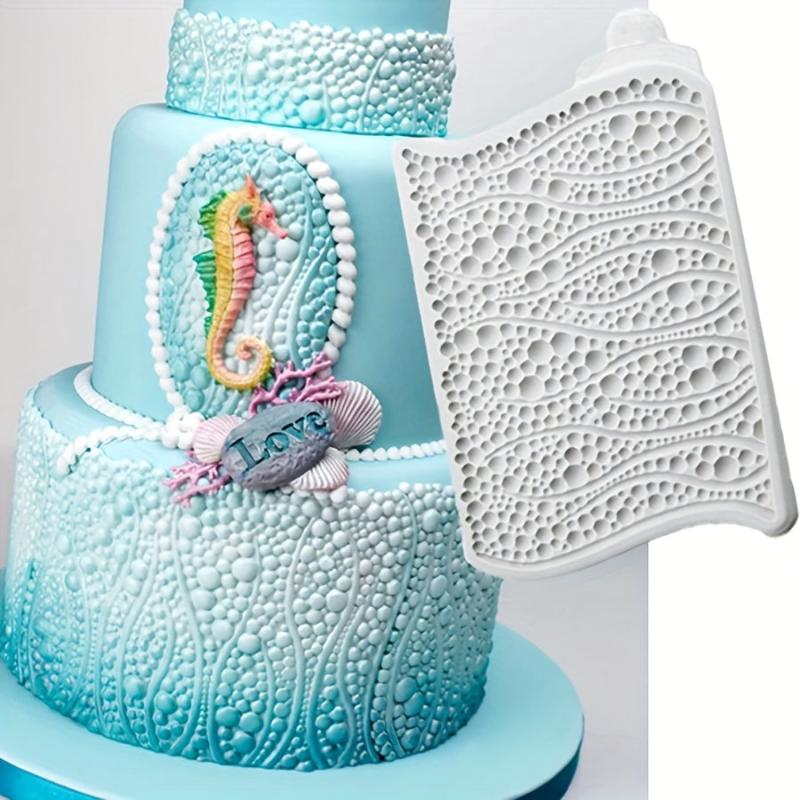 Silicone Bubbles & Pearls Mould Fondant Cake Decorating Tool