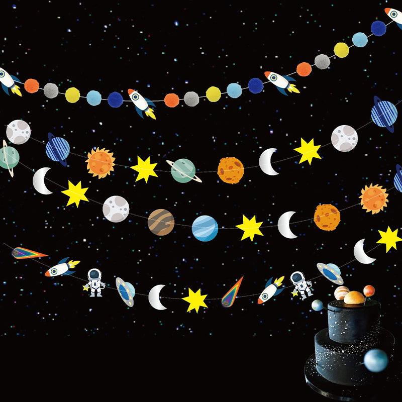 Astronaut Pull Flower Party Gathering Decoration