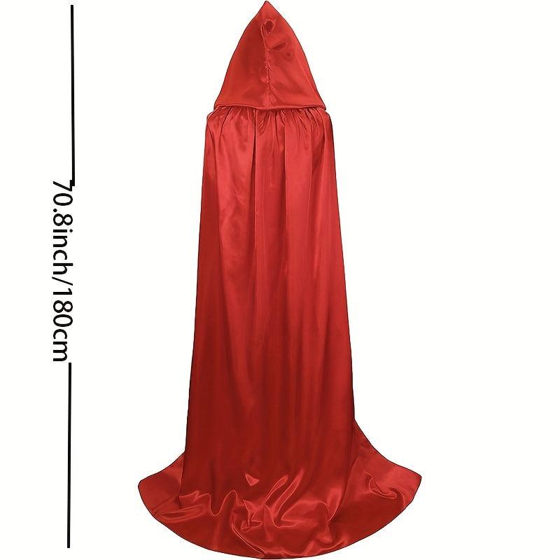 Hooded Halloween Christmas Cloak Costume - Party Cape