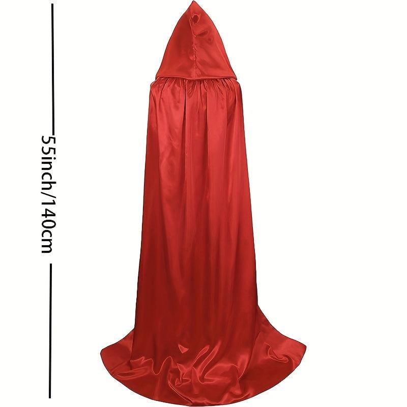 Hooded Halloween Christmas Cloak Costume - Party Cape
