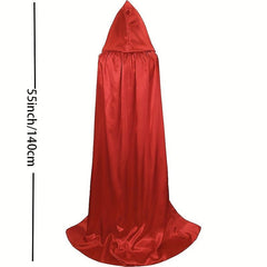 Hooded Halloween Christmas Cloak Costume - Party Cape