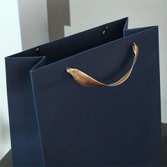 10pcs Party Drawstring Gift Bag Paper with Comfortable Handle