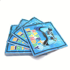 Video Game Party Tableware Set for 24 Guests