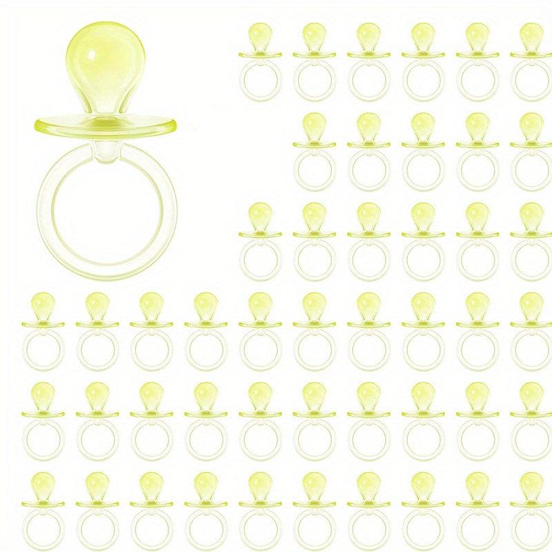12pcs Acrylic Pacifiers 6 2 5in Gender Reveal Party Decorations