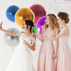 14pcs Large 45-72cm Red Orange Yellow Green Purple Balloon Set for Events