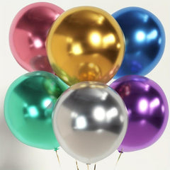 14pcs Large 45-72cm Red Orange Yellow Green Purple Balloon Set for Events