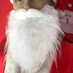 Christmas Santa Claus Beard Plush Holiday Decoration