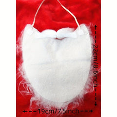 Christmas Santa Claus Beard Plush Holiday Decoration